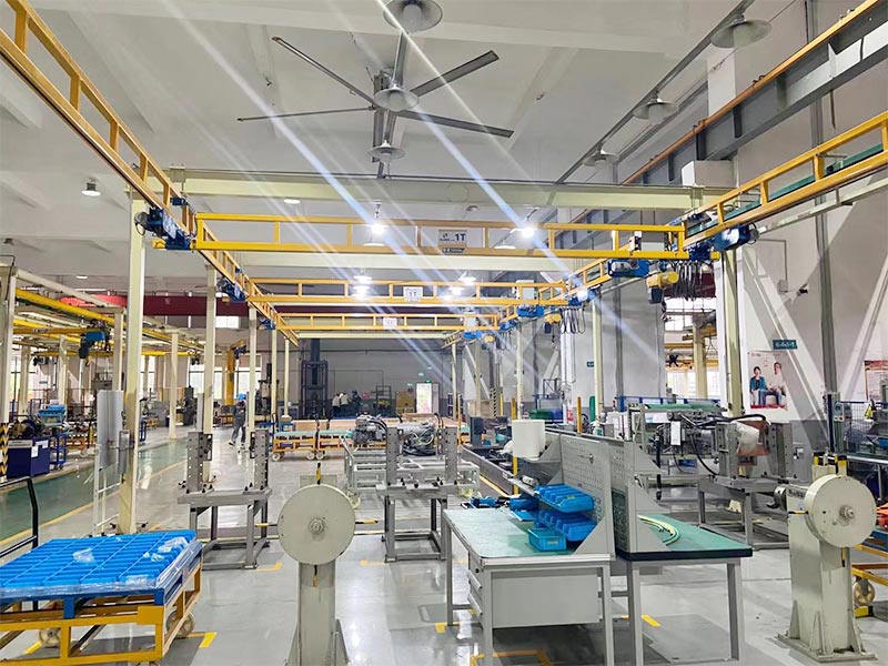 KBK剛性起重機(jī)在安徽某機(jī)動(dòng)車(chē)生產(chǎn)線中的應(yīng)用