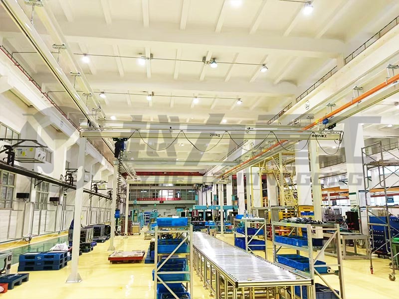 KBK起重機在上下料平臺系統中有什么作用？